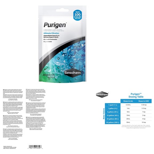 Seachem purigen 100ml - purigen,